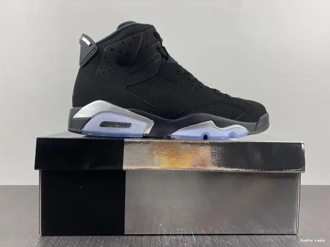 Rep Husky DX2836-001 Jordan Air 6 Metallic Silver 0623